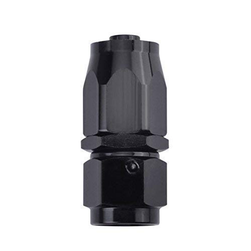 Product Cover EVIL ENERGY 4AN Straight Swivel Hose End Fitting for braided fuel line Aluminum Alloy black