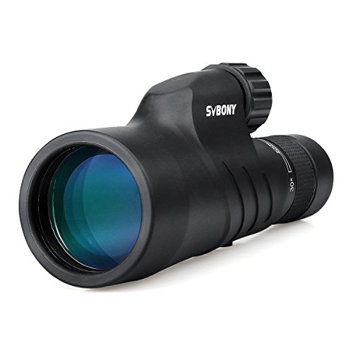 Product Cover SVBONY SV45 Monocular Telescope 10-30x50 High Power Zoom Waterproof with BaK4 Prism FMC Mini Spotting Scope Bird Watching Hunting Gift for Men Adults