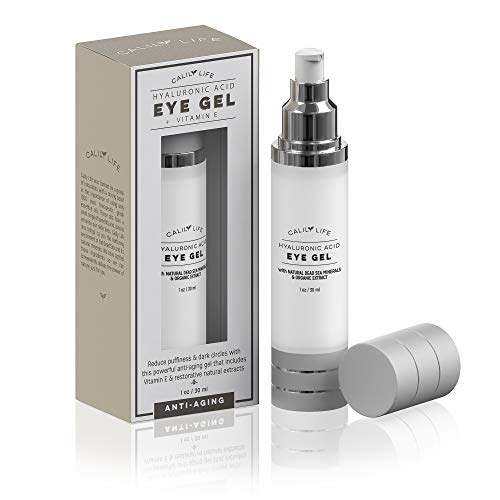 Product Cover Calily Life Premium Eye Gel for Treatment of Puffiness, Bags, Dark Circles, Fine Lines and Wrinkles Anti-Aging Formula - 1 oz.