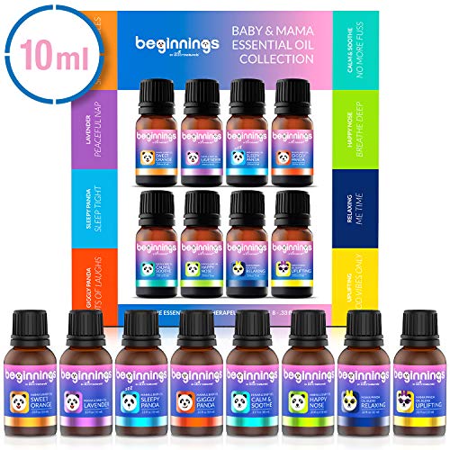 Product Cover ArtNaturals Baby & Mama Essential Oils Set - (.33 Fl Oz / 10ml) - 8 Therapeutic-Grade and Baby-Safe Oil Blends Gentle for Boys, Girls and Kids of all Ages - for Aromatherapy Diffuser
