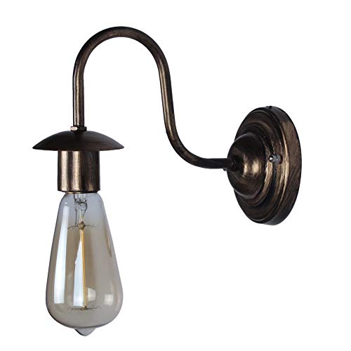 Product Cover Rjkart Iron Modern Style Lamp Bulb Wall Light for Home Decor | Golden