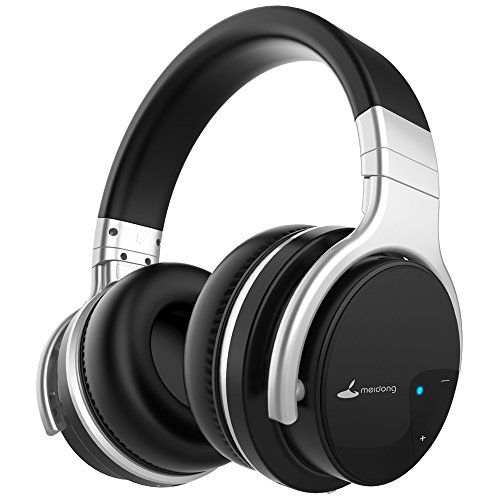Product Cover Meidong E7B Active Noise Cancelling Headphones Wireless Bluetooth Headphones with Microphone Over Ear 30H Playtime Deep Bass Hi-Fi Stereo Headset (Newer Model)