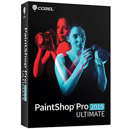 Product Cover PaintShop Pro 2019 Ultimate - Photo Editing & Bonus Collection - Amazon Exclusive [PC Disc] [Old Version]