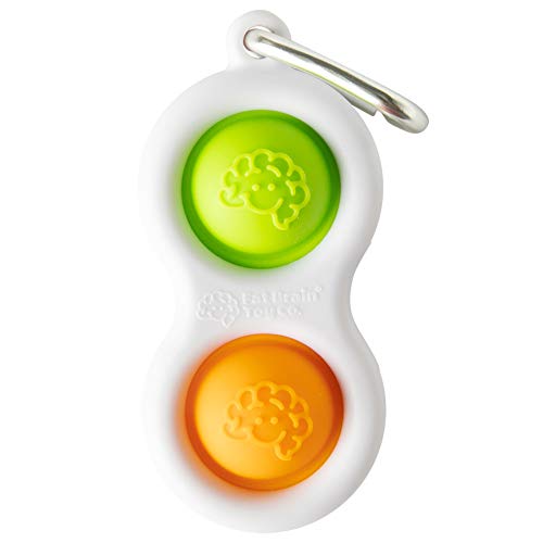 Product Cover Fat Brain Toys Simpl Dimpl - Orange/Lime Office & Desk Toys for Ages 3 to 11