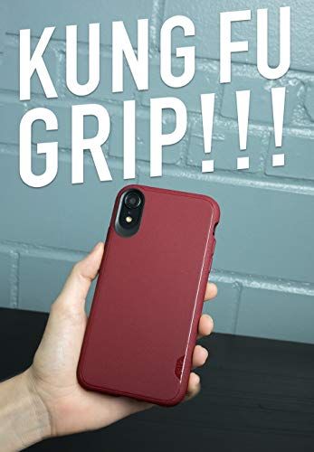 Product Cover Smartish iPhone XR Slim Case - Kung Fu Grip [Lightweight + Protective] Thin Cover for Apple iPhone 10R (Silk) - Red Rover Red Rover