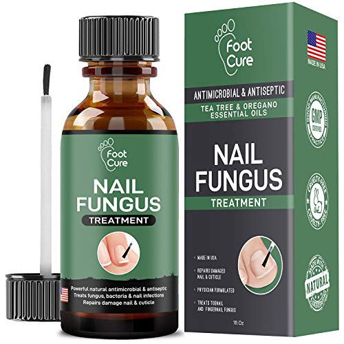 Product Cover EXTRA STRONG Finger & Toenail Fungus Treatment| Organic & USA Made Nail Fungus Treat-ment| Cure Athlete's Foot & Infected Nails with Our Fungus Treatment| Best Antiseptic Toe Nail Fungus Treatment