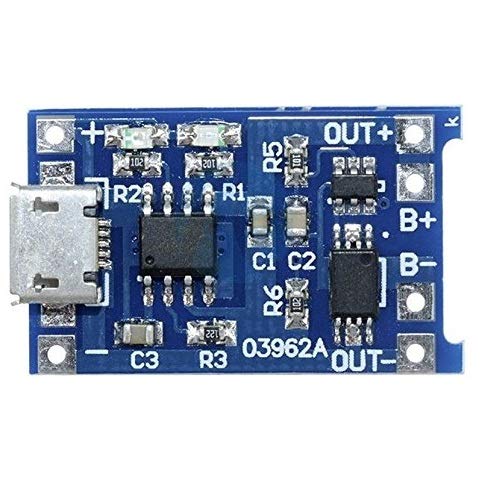 Product Cover eHUB Micro USB 5V 1A 18650 TP4056 Lithium Battery Charging Module Board with Protection