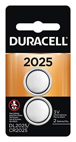 Product Cover Duracell Specialty 2025 Lithium Coin Battery 3V, Pack of 2 (DL2025/CR2025) Designed for use in keyfobs, Scales, wearables and Medical Devices