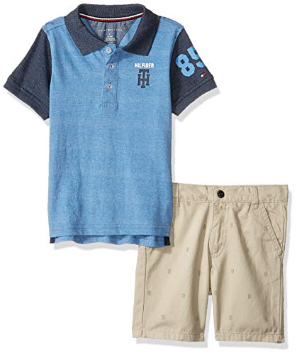 Product Cover Tommy Hilfiger Boys' Toddler 2 Pieces Polo Shorts Set