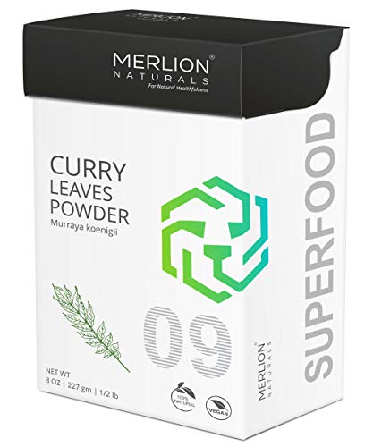 Product Cover Curry Leaves Powder by Merlion Naturals | Murraya koenigii (8 OZ)