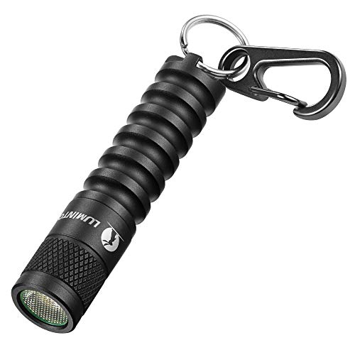 Product Cover LUMINTOP EDC01 Keychain Flashlight, 120 lumens Pocket EDC Flashlight,36 hours Long lasting,3 modes,IPX8 Waterproof,Powered by AAA battery(not Included) for Indoor and Outdoor