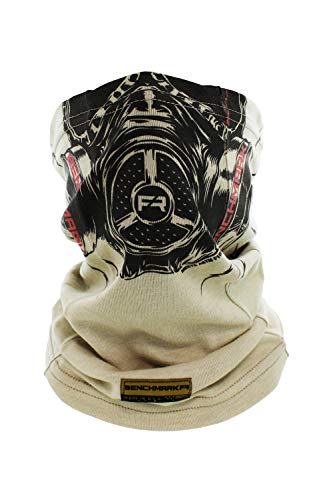Product Cover BENCHMARK FR Biohazard Flame Resistant Face Mask Neck Gaiter, One Size, Beige