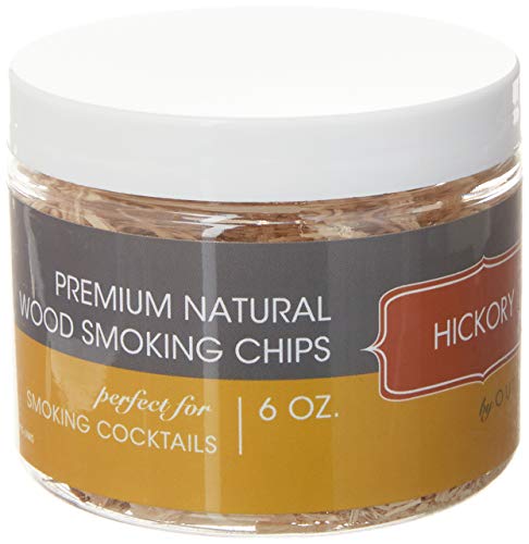 Product Cover Outset Kiln-Dried Natural Hickory Wood Smoking Chips, 6 oz, Brown