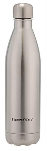Product Cover Signoraware Stainless Steel Vacuum Flask Bottle, 1 Liter, Silver