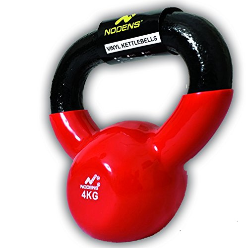 Product Cover NODENS Vinyl Coated Kettlebells - Weight Available:4, 6, 8, 10, 12, 14, 16