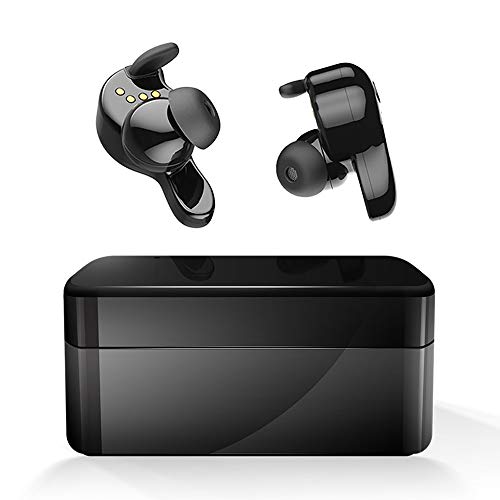 Product Cover Wireless Earbuds, AMINY U-Winner Bluetooth 5.0 True Wireless Bluetooth Earbuds with Charging Case 20H Play time 3D Stereo Sound Wireless Headphones for iOS Android, Built-in Microphone