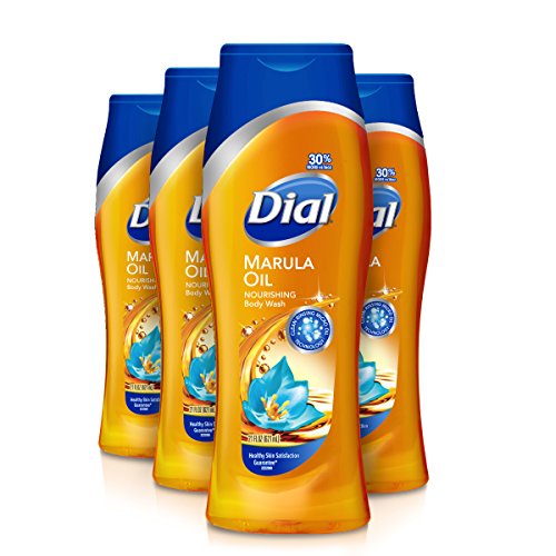 Product Cover Dial Body Wash, Marula Oil, 21 Ounce (Pack of 4)