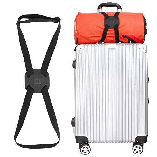 Product Cover Luggage Straps Luggage Bungee Suitcase Adjustable Belt(Black)