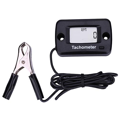 Product Cover SEARON Digital Chainsaw Tachometer Tach Gauge for Chain Saw Cropper Generator Lawn Mower RV ATV Dirt Bike Motocross Boat Tractor