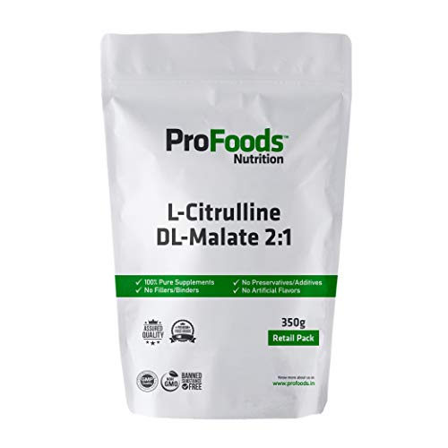 Product Cover Profoods L Citrulline DL Malate 2:1 Powder (350 grams)