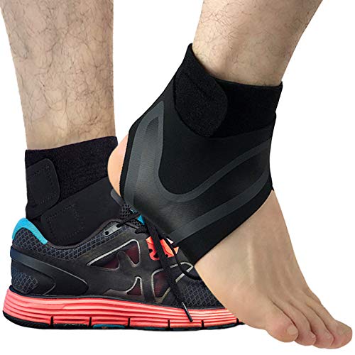 Product Cover Beister 1 Pair Ankle Support Breathable Neoprene Compression Ankle Brace for Men and Women, Elastic Sprain Foot Sleeve for Sports Protect, Arthritis, Plantar Fasciitis, Achilles tendonitis, Recovery
