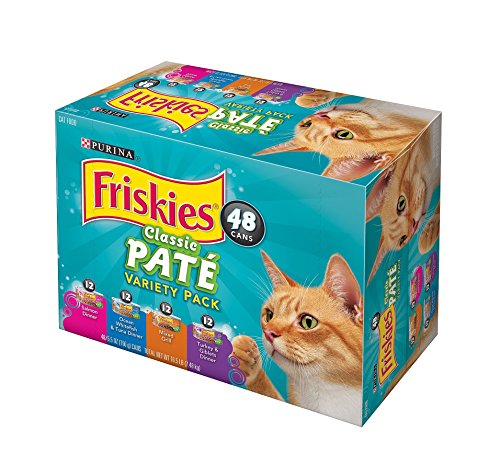Product Cover Purina Friskies Classic Pate, Variety Pack (5.5 oz, 48 Count.)