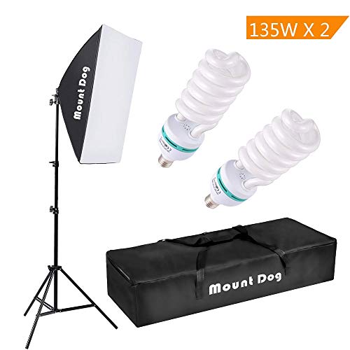 Product Cover MOUNTDOG 1350W Photography Continuous Softbox Lighting Kit 20