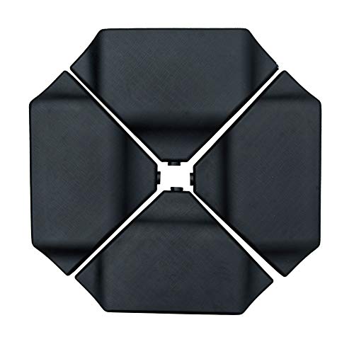 Product Cover Abba Patio Cantilever Offset Umbrella Base Plate Set Heavy Duty Weights, 260lbs, Pack of 4