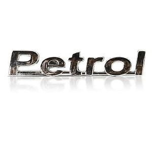 Product Cover EASY4BUY 3D Petrol Chrome Plated Emblem Logo Decal for Car/SUV/Sedan/Automobiles