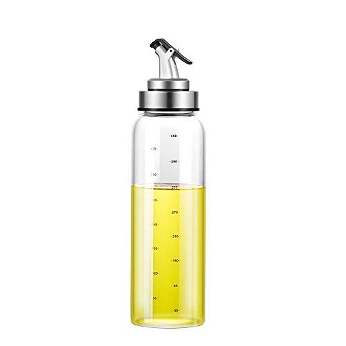 Product Cover Femora Borosilicate Glass Oil Dispenser with Lid, 500Ml, Clear