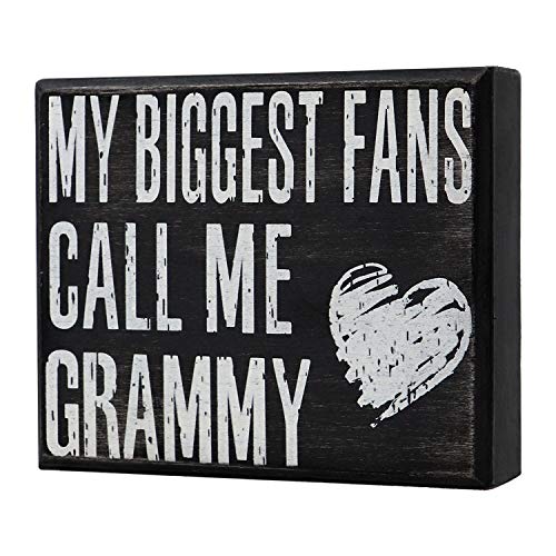 Product Cover JennyGems - My Biggest Fans Call Me Grammy for Grammy, Birthdays, Positive Signs, Grammys Gifts,Shelf Knick Knacks