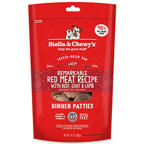 Product Cover Stella & Chewy's Freeze-Dried Raw Remarkable Red Meat Recipe Dinner Patties, 14 oz. bag