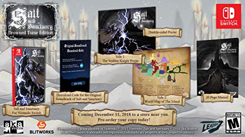 Product Cover Salt and Sanctuary: Drowned Tome Edition - Nintendo Switch