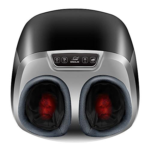 Product Cover Snailax Shiatsu Foot Massager with Heat - Electric Foot Massage Machine with Air Compression Rolling Kneading Massage and Foot Warmer, Ideal Gifts for Men and Women