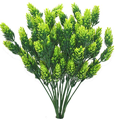Product Cover Artificial Plant Hops 4 Bundle Flower Garland Plants Fake Hops Leaves Shrubs Simulation Artificial Flowers for Indoor Outdoor Home Party Decor Greenery