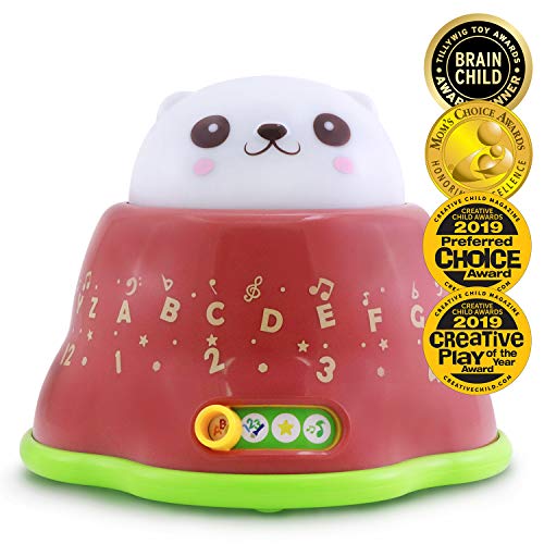 Product Cover BEST LEARNING Whack and Learn Mole - Educational Interactive Light-Up Toy for Infants Babies Toddlers for 6 Month and up - Ideal Baby Toy Gifts