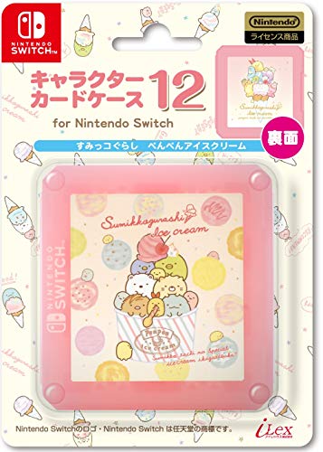 Product Cover Nintendo and San-X Official Kawaii Nintendo Switch Game Card Case12 -Sumikko Gurashi (Things in the Corner) Pen Pen Ice Cream-