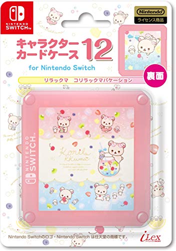 Product Cover Nintendo and San-X Official Kawaii Nintendo Switch Game Card Case12 -Korilakkuma Vacation-