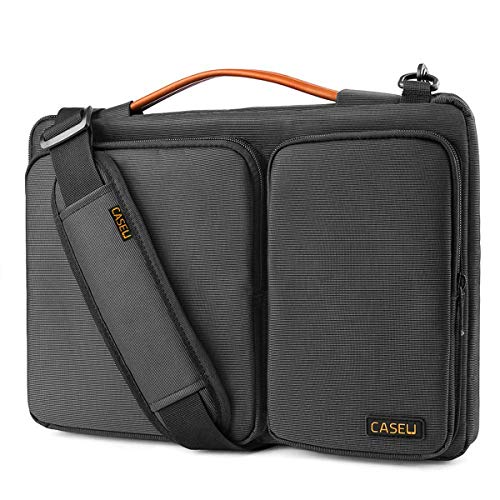 Product Cover CASE U Polyester 13.3-inch 360 Degree Protective Laptop Bag (Black)