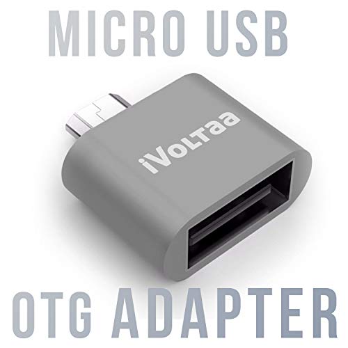 Product Cover iVoltaa MC2A Micro USB to USB A OTG Adapter (Space Grey)