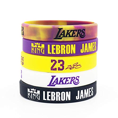 Product Cover StarLight Silicone Wristband Bracelet - 5PCS Assorted Color - One of The Five is Adjustable (James)