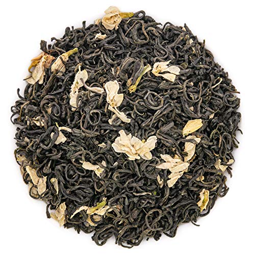 Product Cover Oriarm 250g / 8.82oz Bi Tan Piao Xue Jasmine Green Tea Loose Leaf - Chinese Green Tea with Jasmine Flowers - Spring Tea Yuqian 3rd Grade