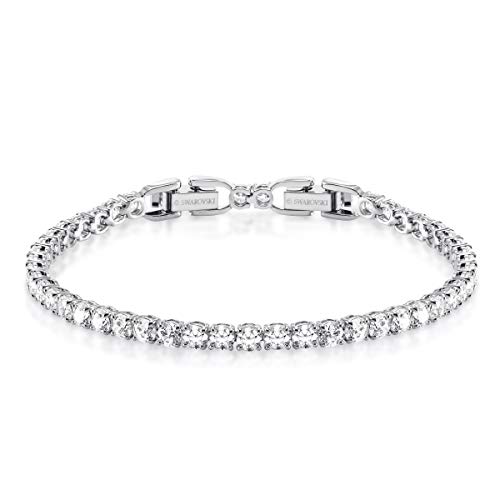 Product Cover SWAROVSKI Crystal Deluxe White Rhodium-Plated Tennis Bracelet