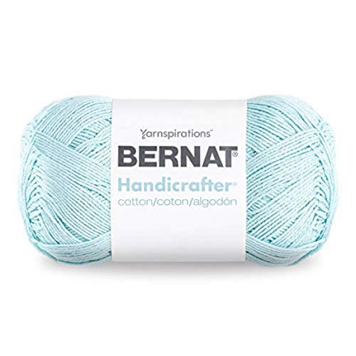 Product Cover Bernat Handicrafter Cotton Yarn, 14 oz, 100% Cotton, Robin Egg