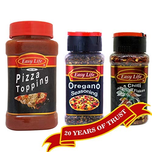 Product Cover Combo of Oregano Seasoning 60g Roasted Chilli 65g Pizza Topping 350g