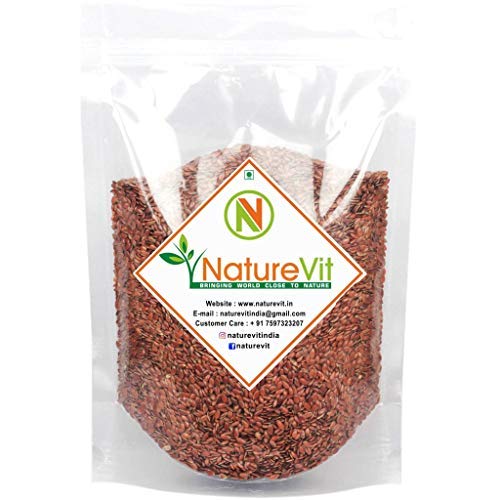 Product Cover Nature Vit Raw Flax Seeds -900 Gm (31.74 OZ)