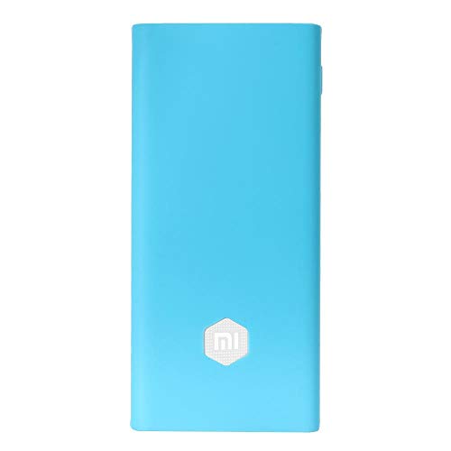 Product Cover Generic Silicon Soft Cover Protective Case TPU for Xiaomi MI Powerbank 2i 20000 mAh Cover (Blue)