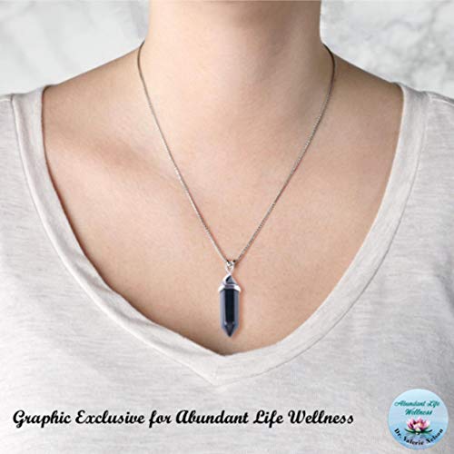 Product Cover EMF Protection Pendant Necklace - Anti-Radiation - Programmed with 30+ Homeopathic Frequencies - Multiple Styles - EMF Shield Necklace Jewelry by Dr. Valerie Nelson