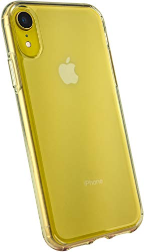 Product Cover Smartish iPhone XR Clear Case - Nudist Frosted Clear - Protective Slim Grip Shock Resistant Cover (Silk) - Nothin' to Hide