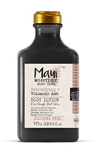 Product Cover Maui Moisture Body Care Detoxifying Volcanic Ash Body Lotion, 19.5 Ounce Bottle
